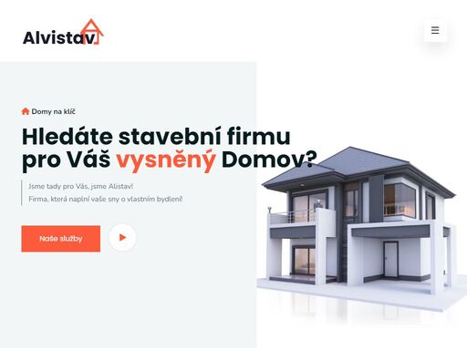 firma alvistav s.r.o. se zabývá především výstavbou rodinných domů a komerčních prostor. dále také nabízíme možnost zhotovení pouze dílčích částí stavby. pro naše zákazníky jsme ochotni udělat maximum k jejich spokojenosti!