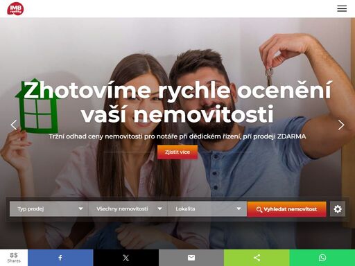 každý den stovky nových nemovitostí, reality. nemovitosti na prodej či pronájem v každém místě. přehledný katalog realit.