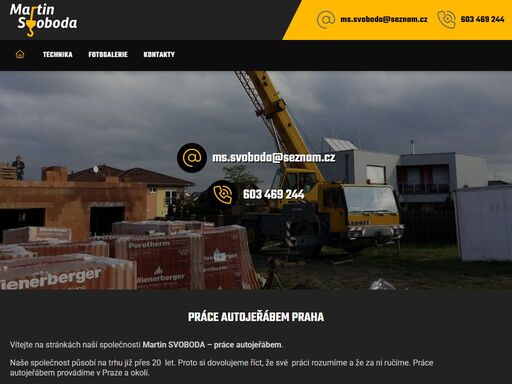 pronájem autojeřábu, jeřábnické práce, autojeřáb praha 10