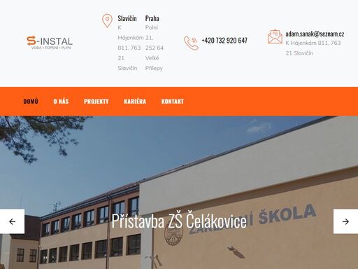 s-instal - zabýváme se vodoinstalaterskými, topenářskými a plynařskými pracemi. naším cílem je maximální spokojenost zákazníka, kterému nabízíme komplexní řešení zakázky od poptávky, konzultace, až po realizaci.