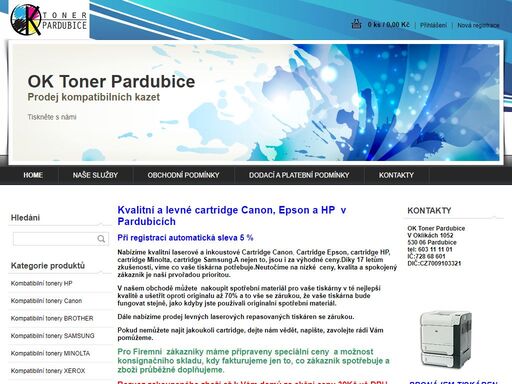 tonery pardubice,ok toner pardubice,výkup tonerových kazet,výkup tonerových kartridgí,rozvoz zdarma,eshop,výkup prázdných kazet,výkup plných kazet