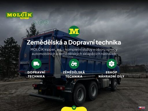 kompletní služby v oboru výroby automobilních a zemědělských sklápěcích nástaveb