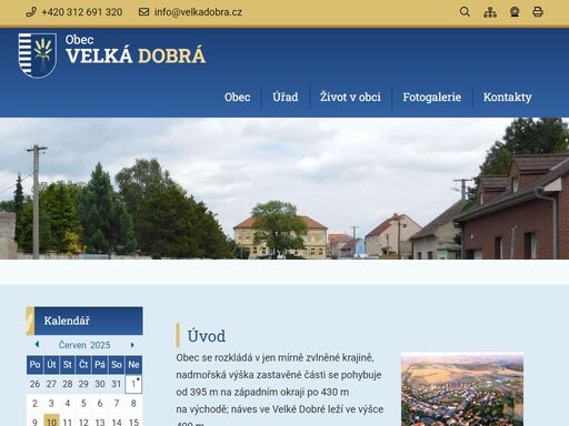 obec velká dobrá