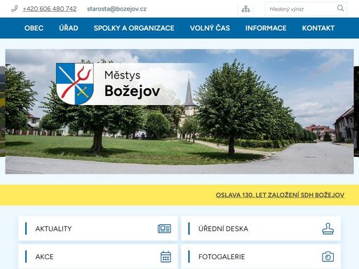 městys božejov