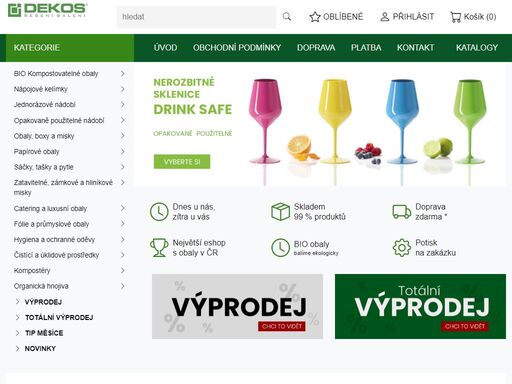 nabízíme širokou škálu produktů jak od zahraničních tak domácích výrobců. nakupujte na největším českém eshopu s gastro obaly. doručení do 24 hodin. doprava zdarma.