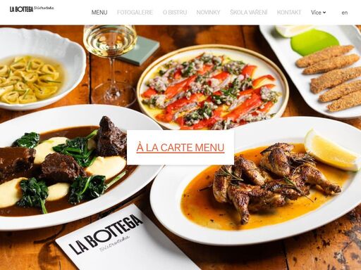 la bottega bistroteka je moderní italské bistro v srdci prahy. nabízíme čerstvé těstoviny, mořské plody, vyzrálé maso, domácí pečivo a široký výběr italských vín. ideální místo pro snídani, oběd nebo večeři.

