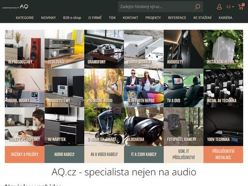 aq.cz - jsme specialista na audio. užijte si s námi zvuk v té nejvyšší kvalitě! nabízíme širokou škálu audio zařízení, jako jsou gramofony, zesilovače, reprosoustavy a mnoho dalšího. poslechová studia v praze, brně a července