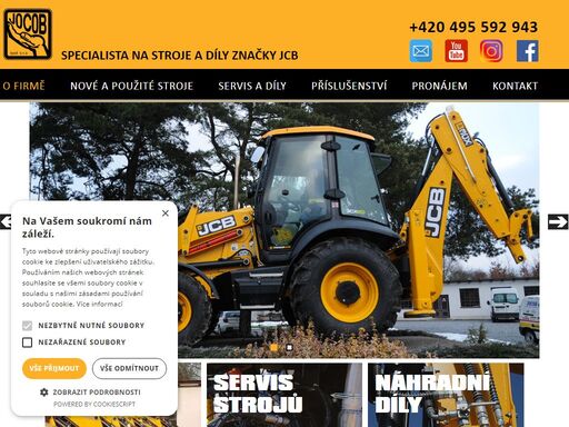 jcb, stavební stroje jcb, prodej nových a použitých strojů jcb, stroje z výstavy, servis strojů jcb, stavební s zemní stroje jcb, originální náhradní díly, 3cx smt super conctractor, traktorbagr, bagry, nd jcb, repliky, přídavné zařízení, výroba hydraulických hadic, pneumatiky pro stavební stroje, příslušenství ke stavebním strojům, rypadla, minirypadla, teleskopické manipulátory, kovové stroje jcb, pásové stroje jcb, teleskopiky, teleskopické nakladače, lžíce, zuby, fitry, výměna ojele, servisní prohlídky, motory jcb, motory perkins, zemní práce, expresní zásilková služba, servis do 24h po celé čr, zařízení, prodejci, cz leasing na jcb, 1cx, 2cx, 4cx, 8060, 804, 803, 802.č super, 530-70, 535-95, 540-125 agri,  prodám jcb, koupím jcb, půjčím jcb, agrobazar, fastrac, robot 