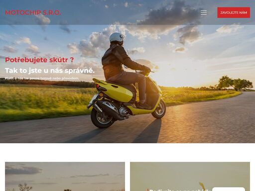 nabídka servisních prací tj. opravy motocyklů, prodej motocyklů, nabízíme čtyřkolky a skútry, prodej minibike a mini čtyřkolek. dále příslušenství k motocyklům a motocyklové doplňky jako jsou helmy, nosiče na motocykly, kufry, oblečení na motocykly a mnoho ostatních doplňků nejen pro motorkáře.