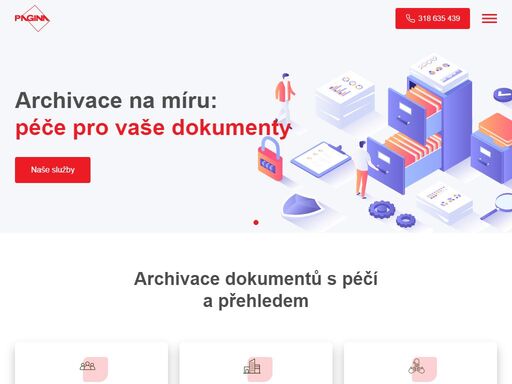 archivace na míru: naše služby archivace dokumentů s péčí a přehledem bezpečnost a legislativní jistota vaše dokumenty archivujeme v souladu s platnými právními předpisy a zajišťujeme jejich maximální bezpečnost. úspora času a prostoru postaráme se o kompletní správu a uchování vašich dokumentů, což vám umožní soustředit se na klíčové oblasti vašeho podnikání. flexibilní řešení na míru nabízíme služby přizpůsobené vašim potřebám, včetně pronájmu vhodných prostor a spisoven, které odpovídají vašim požadavkům. profesionální archivace pro firmy a instituce naše archivační služby jsou určeny pro firmy, instituce a organizace, které hledají profesionální a bezpečné řešení pro správu svých dokumentů. ať už jste malá firma, korporace, státní instituce nebo nezisková organizace, nabízíme vám efektivní správu spisoven a archivů, abyste se mohli soustředit na to, co je pro vás skutečně důležité. ceník služeb čísla, která mluví za nás 10 000 běžných metrů archivních regálů nabízíme dostatek prostoru pro bezpečné uložení vašich dokumentů v moderně vybavených a klimatizovaných prostorách. 24hodinová dostupnost dokumentů expresně vám doručíme požadované dokumenty během 2 až 24 hodin podle vašich potřeb, ať už fyzicky nebo elektronicky. 100% legislativní shoda naše procesy splňují veškeré právní požadavky na archivaci a skartaci dokumentů, což dokládá certifikát iso 9001:2015.