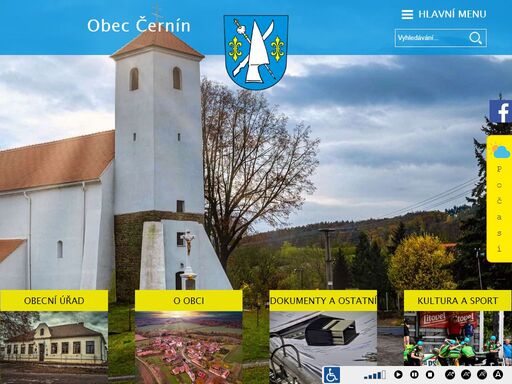obec černín