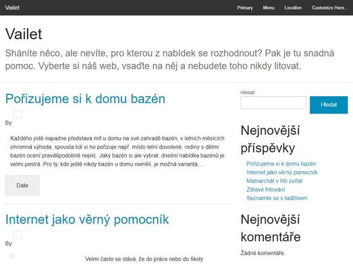 sháníte něco, ale nevíte, pro kterou z nabídek se rozhodnout? pak je tu snadná pomoc. vyberte si náš web, vsaďte na něj a nebudete toho nikdy litovat.