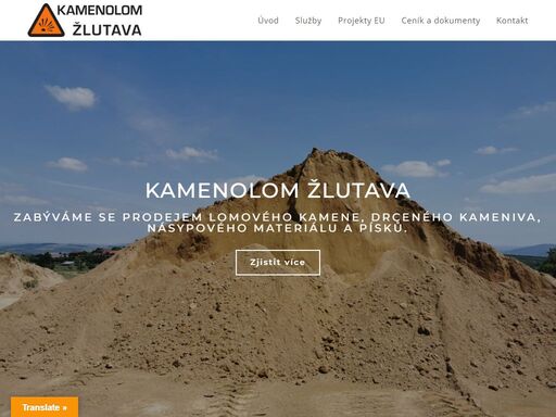kamenolom-zlutava.cz