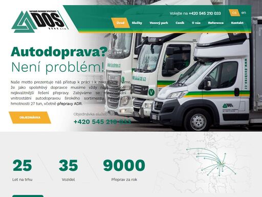 mezinárodní a vnitrostátní automobilová doprava včetně přepravy nebezpečných věcí adr, spedice a vytěžování.