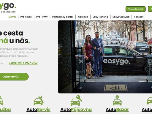 zajistíme vám odvoz kamkoliv, opravíme vaše auto ještě tentýž den a nebo vám půjčíme náhradní z naši velké flotily. easygo je flexibilní taxislužba!