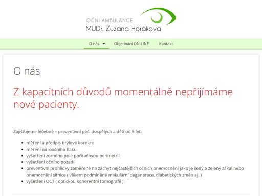 www.ocnihorakova.cz