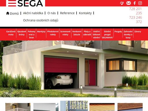 sega-vrata | garážová vrata, vjezdové brány, pohony, rolety, ploty a zábradlí - jihlava, pelhřimov, havlíčkův brod, třebíč, žďár nad sázavou, telč - www.sega.ji.cz