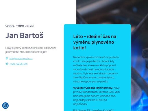 rychlá a profesionální výměna starého kotle za nový plynový kondenzační kotel ve zlínském kraji. kompletní montáž za jediný den s garancí servisu. ušetřete plyn i peníze už dnes!