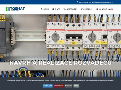plc programování, scada vizualizace, návrh a realizace rozvaděčů, pracujeme v prostředí siemens tia portal a simatic manager.