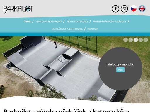 návrhy, projektování a výstavba skateparků a bikeparků, výroba překážek pro skateboarding, bmx, mtb, in-line brusle a snowboarding.
