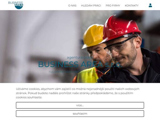 business area,agentura práce,hledám práci,nový jičín,zaměstnání,brigáda business area je česká agentura práce s licencí od mpsv, působící stabilně na tuzemském trhu práce již několik let se sídlem v novém jičíně.