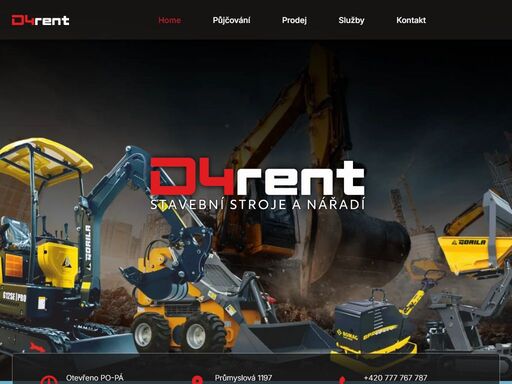 d4rent - půjčovna a prodej nářadí