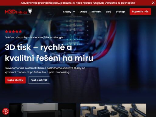 zakázkový 3d tisk, modelování, skenování i výroba dílů. od nápadu po hotový produkt – rychle, přesně, spolehlivě.