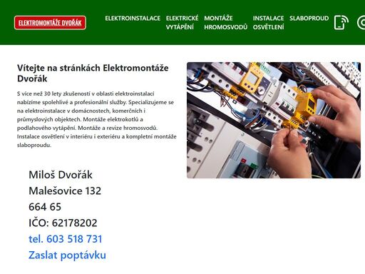 v brně a širším okolí (kuřim, znojmo, mikulov, břeclav) provádíme elektroinstalace v novostavbách i rekonstrukce stávajících elektroinstalací.