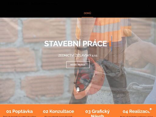 poskytujeme kompletní stavební práce od a do z. vezmeme si na starost zednické, dlažební či klempířské práce. provádíme také rekonstrukce.
stavební práce brno