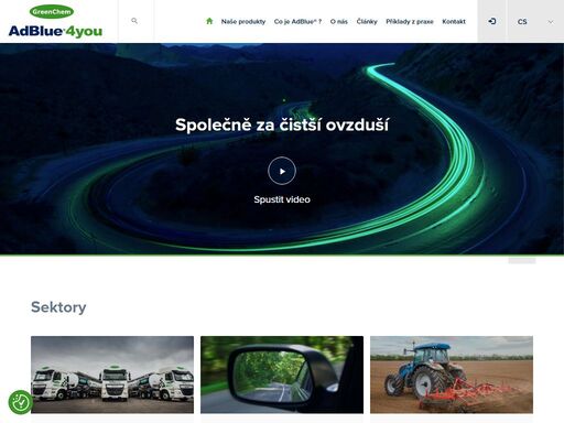 co je adblue®? jak mohu ve svém voze používat adblue®? vše, co potřebujete vědět, včetně informací o konkrétních produktech, najdete na našich stránkách.
