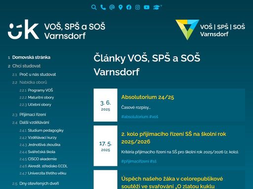 vyšší odborná škola, střední průmyslová škola a střední odborná škola, varnsdorf p.o.