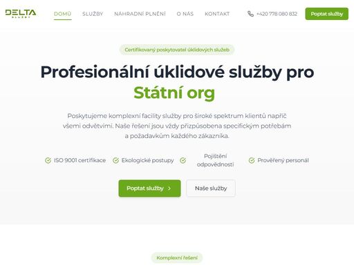 specializujeme se na úklidové služby, bezpečnostní služby, prádelnu a náhradní plnění na moravě.
