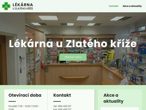 lékárna u zlatého kříže v klimkovicích je lékárna základního typu. poskytujeme následující služby a sortiment: lékárenská péče včetně poradenství a další...
