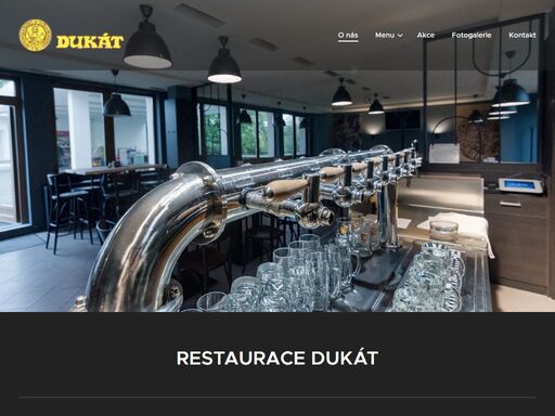vítáme vás na stránkách restaurace dukát. nabízíme teplou i studenou kuchyni, nápoje a polední menu, které se skládá ze čtyř klasických menu jídel a tří big menu, což je gramáží větší porce.