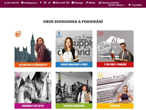 #střední škola 8.6.2025 střední škola podnikatelská a vyšší odborná škola, s.r.o. obor ekonomika a podnikání web sportovní akademie newsletter?? vychází první číslo školního newsletteru spoš news! 05/2025 aktuální informace výsledky přijímacího řízení od david martinek | kvě 15, 2025 | střední školavýsledky přijímacího řízení 2023 číst více maturity na spoš: zkoušky jsou úspěšně za námi! od karel opravil | čvn 5, 2025 | střední školaod 26.