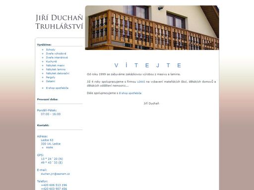 truhlářská firma se sídlem v plzni.