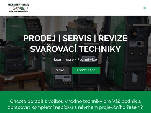 revize, prodej a servis svařovací techniky a vybavení od firmy profiweld-servis z města hradec králové. možnost půjčení svařovací techniky