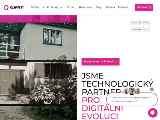 jsme česká technologická společnost, která vznikla na půdě čvut v roce 2010. poskytujeme komplexní služby v oblasti vývoje software, hardware a infrastruktury. partnerství se zákazníky stavíme na osobním přístupu, nejmodernějších technologiích a široké škále kompetencí našeho zkušeného týmu.