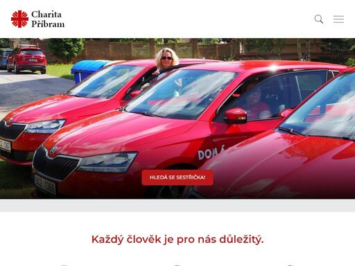 charita příbram. charitní ošetřovatelská a pečovatelská služba je hlavní činností charity.