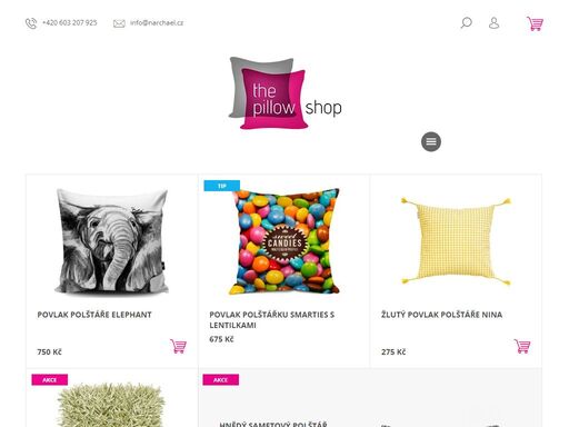 ty nejlepší kolekce originálních polštářků, které jinde nenajdete. vybírejte online s dopravou zdarma od 2000 kč.