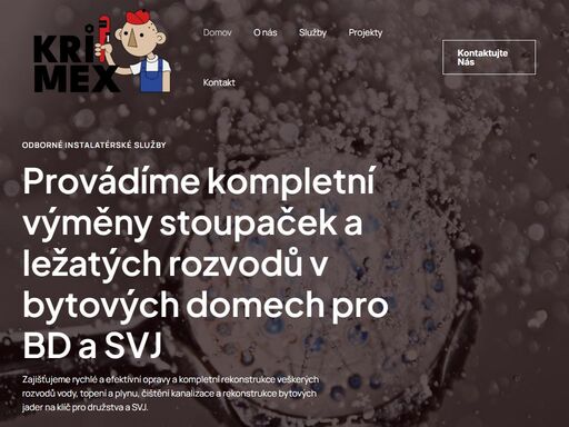 profesionální instalatérské služby v praze a okolí. specializujeme se na výměnu a opravy stoupaček, rekonstrukce rozvodů vody, topení a plynu.