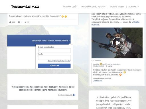 tandem paragliding - zážitkové lety v beskydech. nezapomenutelný zážitek. dárkové poukazy k tandemovému letu. profesionální piloti.