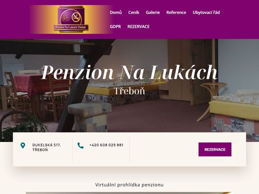 ubytování v penzionu na lukách v třeboni skýtá východisko na mnoho cyklistických stezek. poznejte krásy, které vám třeboň nabízí