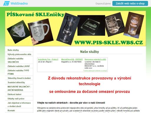pískované skleničky, maturitní, sklo, sklenice,  pískování, zakázková výroba, svatební, půllitr, české, originální, dárek, dárky, valentin, půlitr, hrneček,