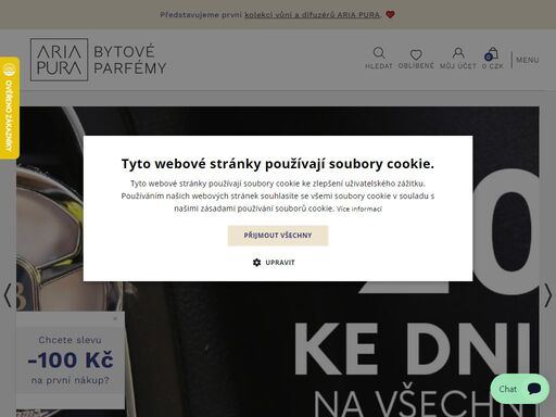 nabízíme bytové parfémy, aroma difuzéry, katalytické lampy, aroma lampy, vůně do auta, svíčky i příslušenství. provoňte svůj domov.
