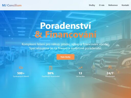komplexní řešení pro nákup, prodej, výkup a financování vozidel. specializujeme se na firemní poradenství a individuální přístup.