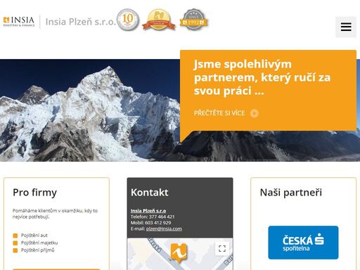 insia plzeň je součástí mezinárodní sítě pojišťovacích makléřů insia, která patří k top 5 nezávislých pojišťovacích makléřů v čr. 
