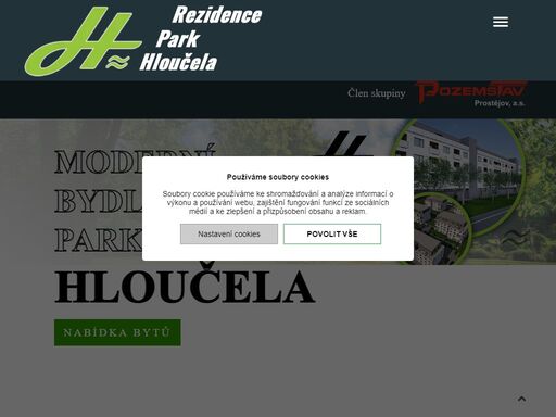 prodej bytů u lesoparku hloučela prostějov. byty na prodej prostějov. prodej bytů zahájen.