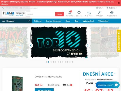 vydavatelství, velkoobchod a maloobchod s deskovými hrami, herna, půjčovna a bazar. nabízíme herní novinky od nezávislých vydavatelství a své produkty a tituly.