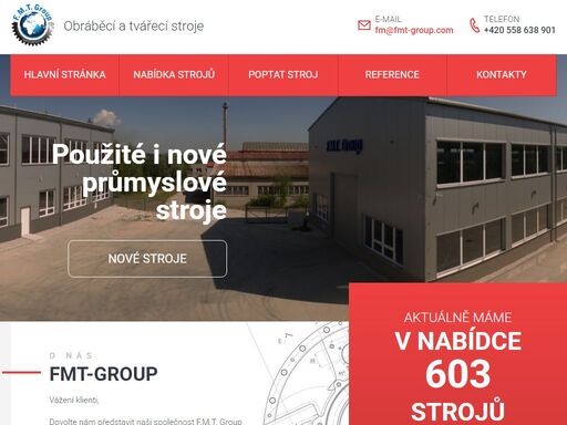 použité stroje, obráběcí stroje